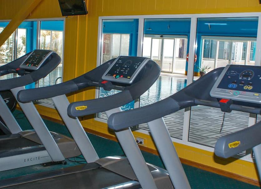 Fitnessbereich Foto