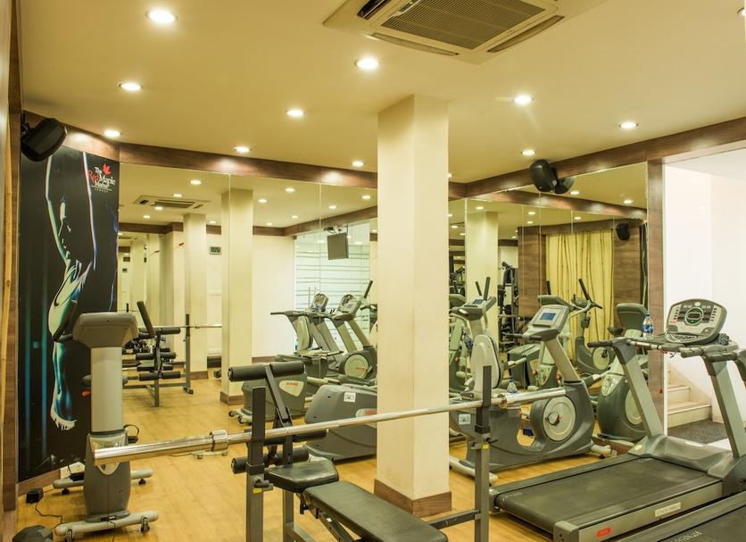 Fitnessbereich Foto