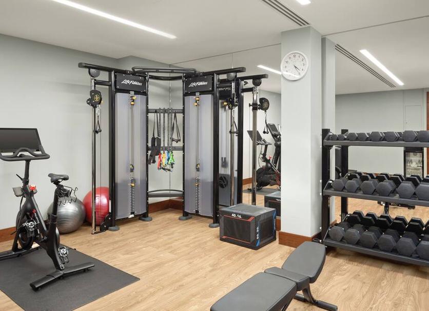 Fitnessbereich Foto