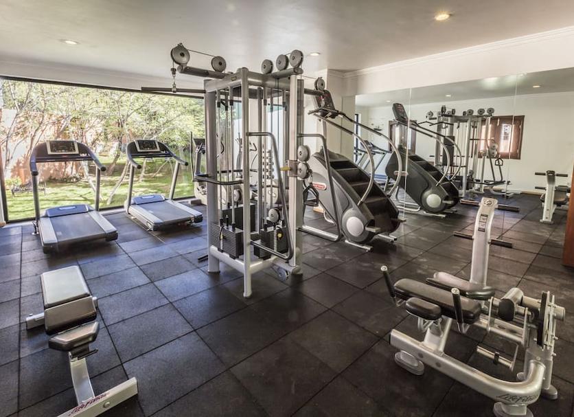 Fitnessbereich Foto