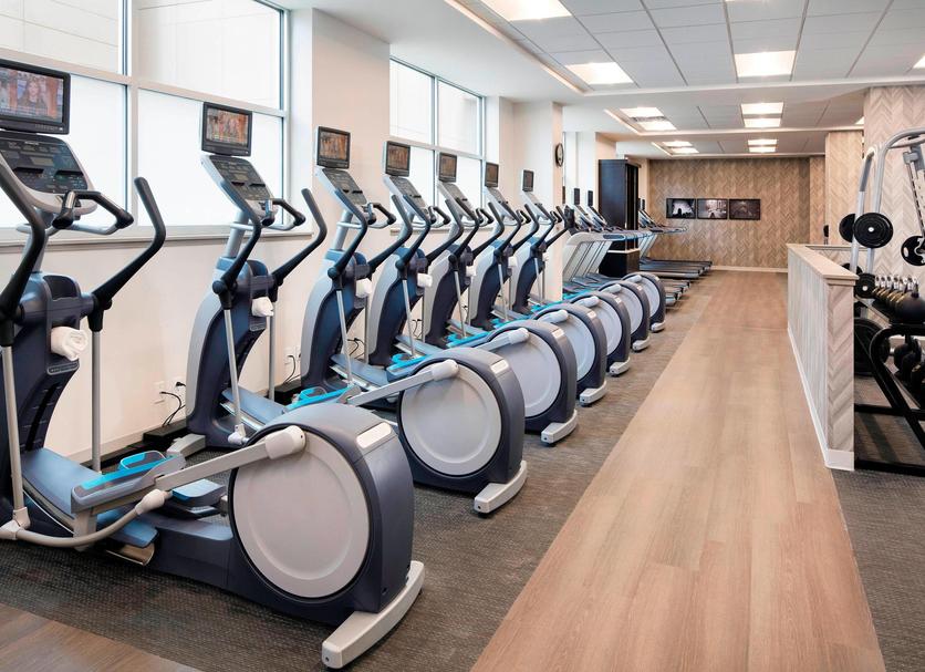 Fitnessbereich Foto