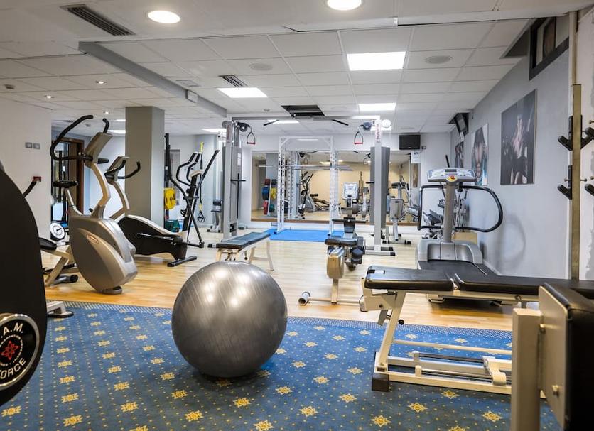 Fitnessbereich Foto