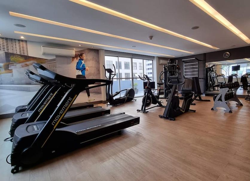 Fitnessbereich Foto