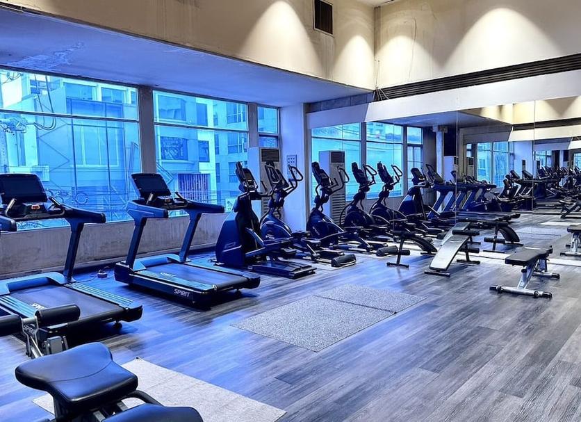 Fitnessbereich Foto