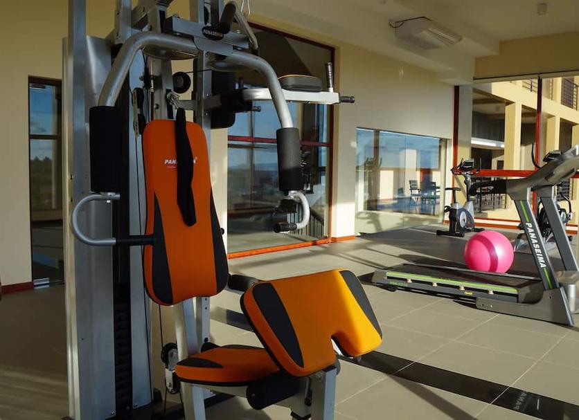 Fitnessbereich Foto