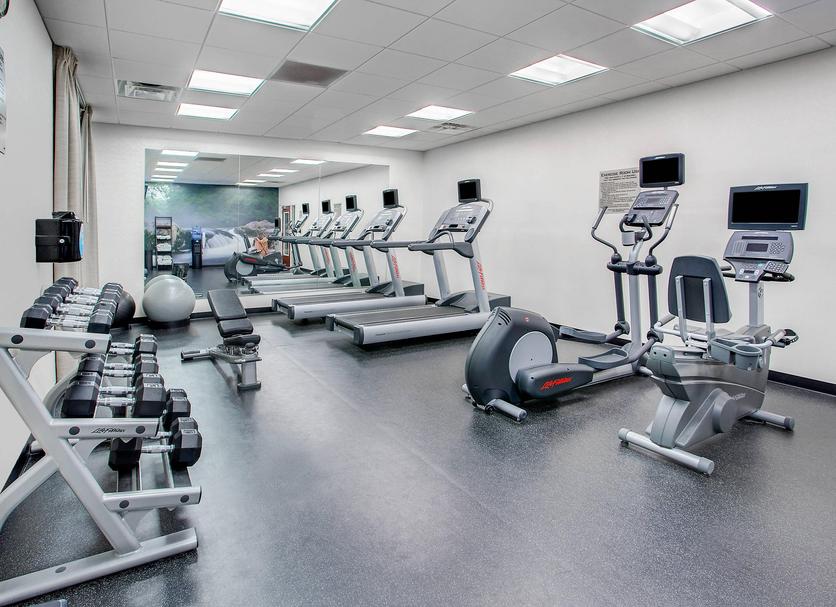 Fitnessbereich Foto