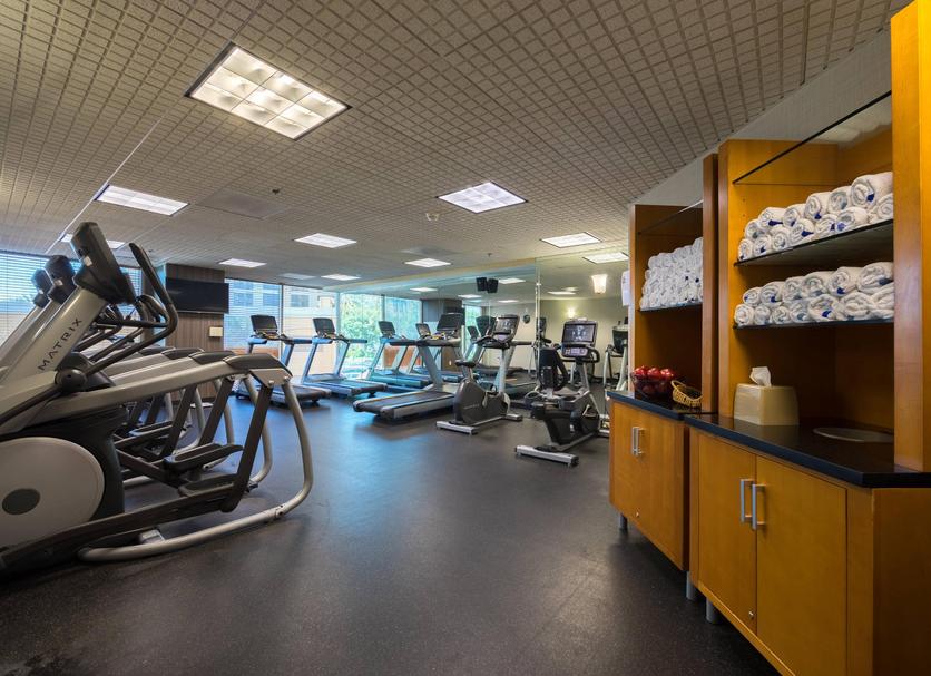 Fitnessbereich Foto