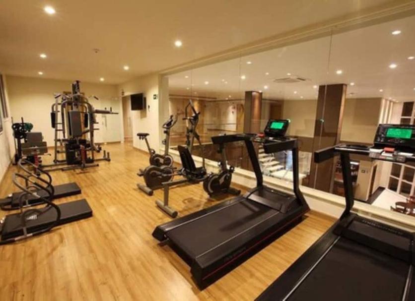 Fitnessbereich Foto