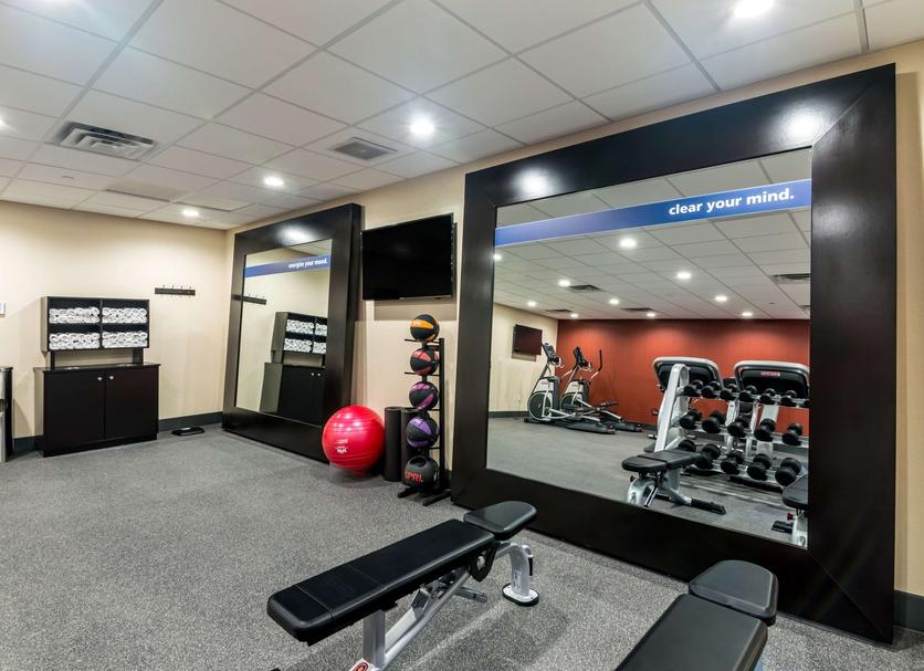 Fitnessbereich Foto