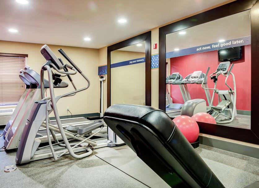 Fitnessbereich Foto