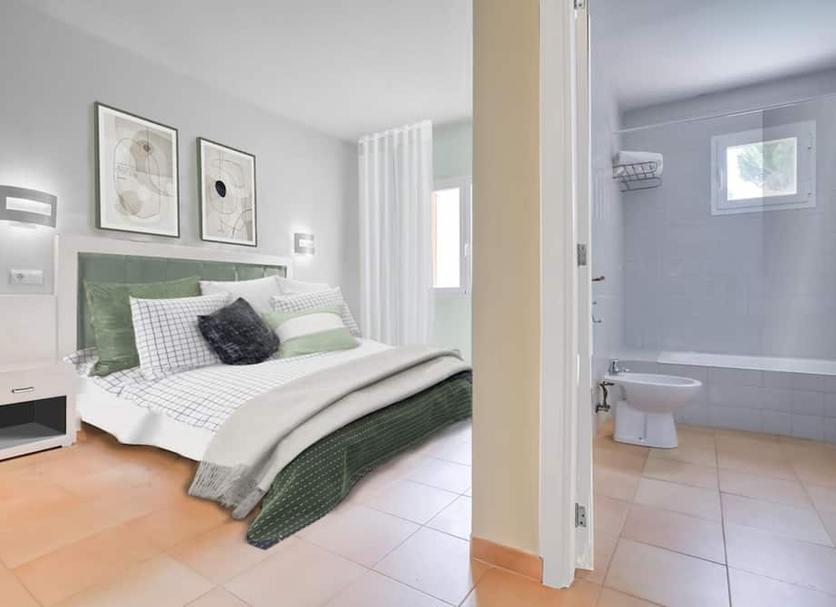 Schlafzimmer Foto