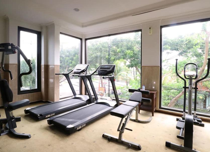 Fitnessbereich Foto