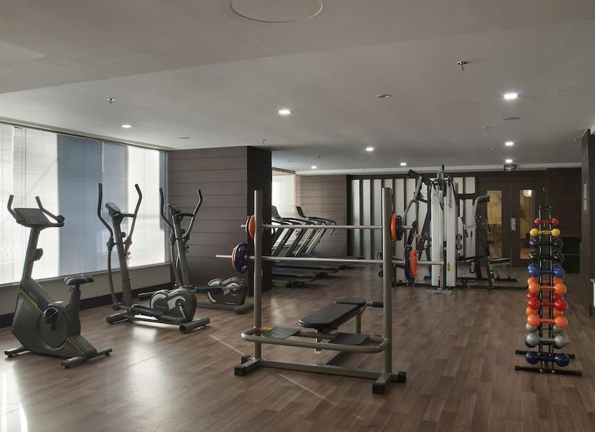 Fitnessbereich Foto