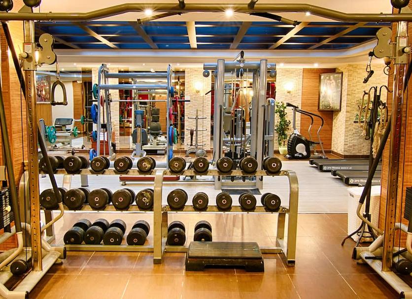 Fitnessbereich Foto