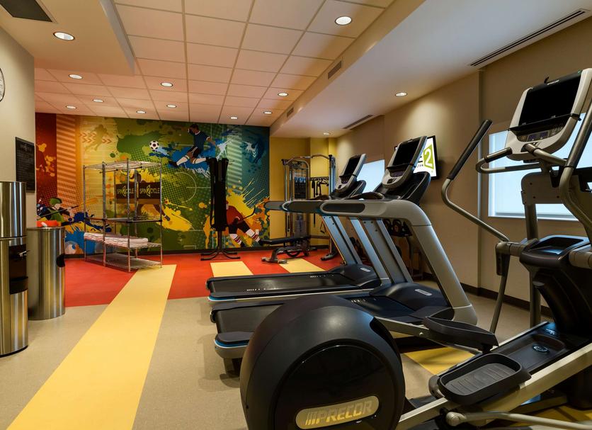 Fitnessbereich Foto