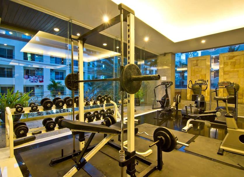 Fitnessbereich Foto