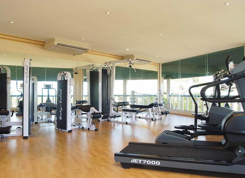 Fitnessbereich Foto