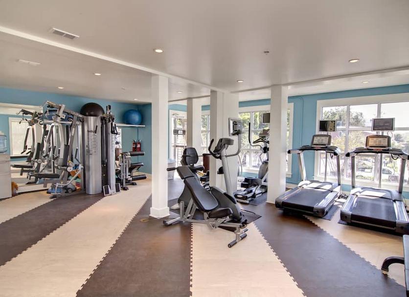 Fitnessbereich Foto