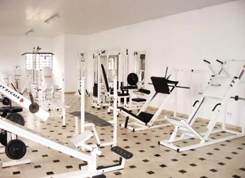 Fitnessbereich Foto