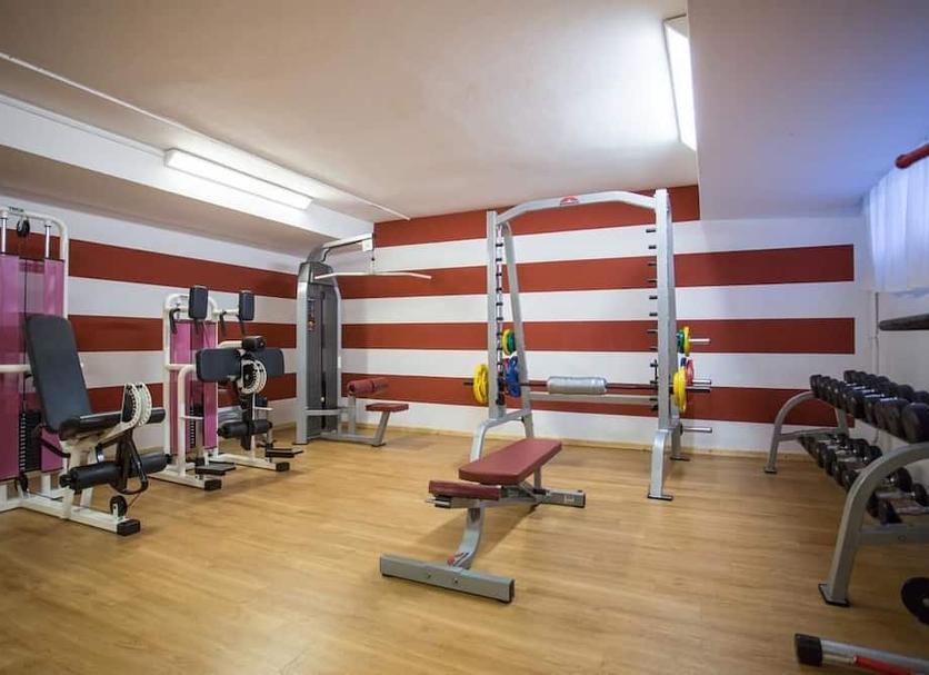 Fitnessbereich Foto