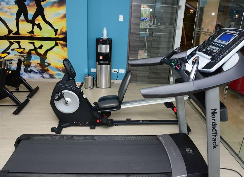 Fitnessbereich Foto
