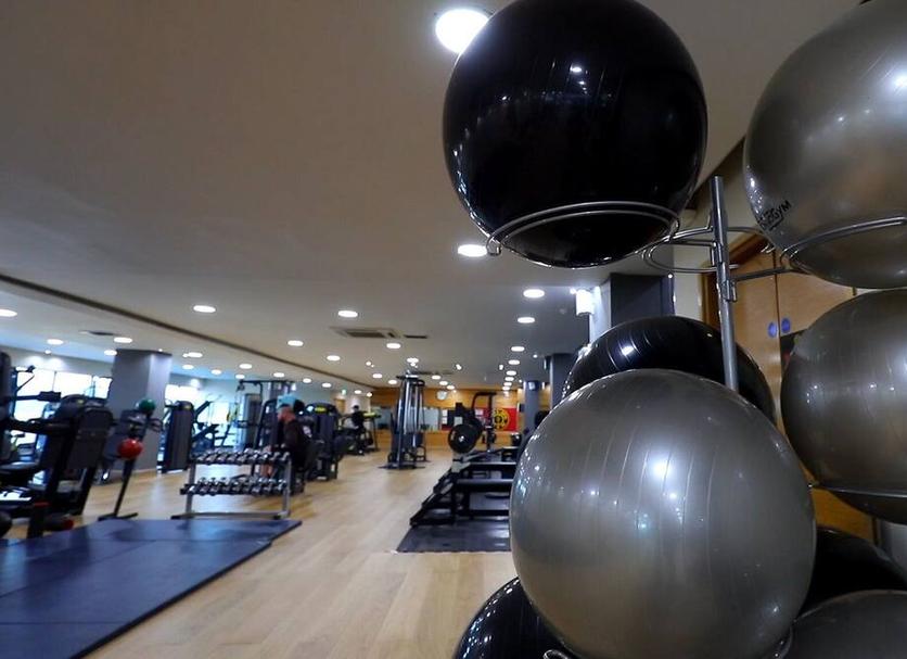 Fitnessbereich Foto