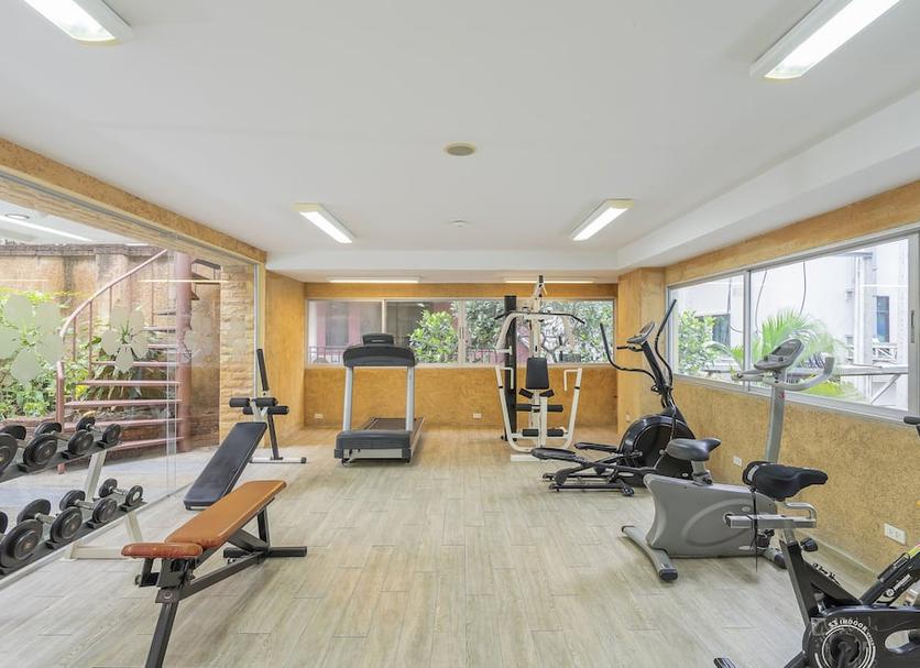 Fitnessbereich Foto