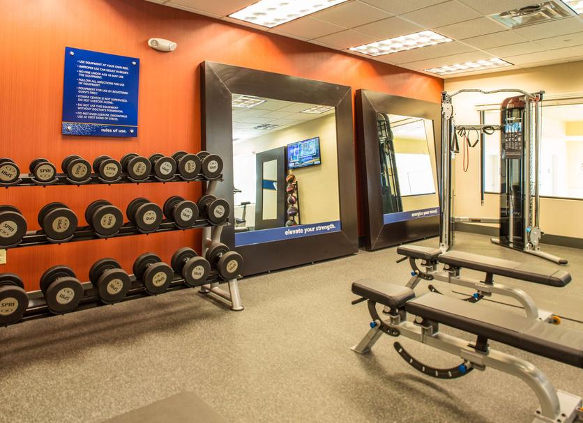 Fitnessbereich Foto
