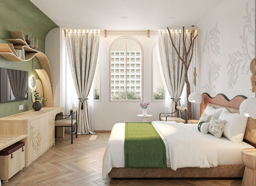 Schlafzimmer Foto