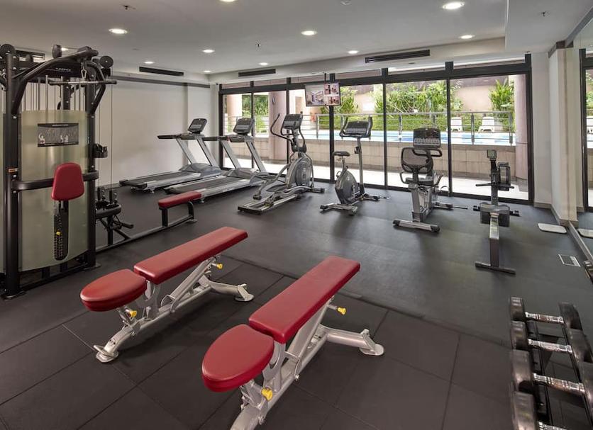 Fitnessbereich Foto