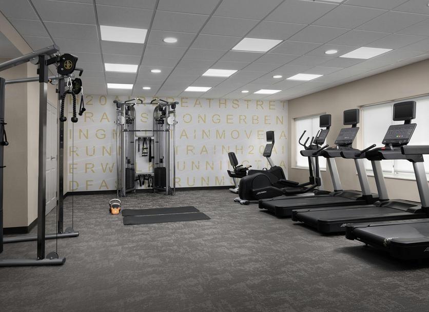 Fitnessbereich Foto