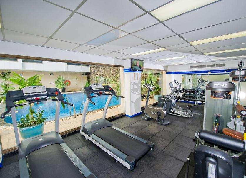 Fitnessbereich Foto