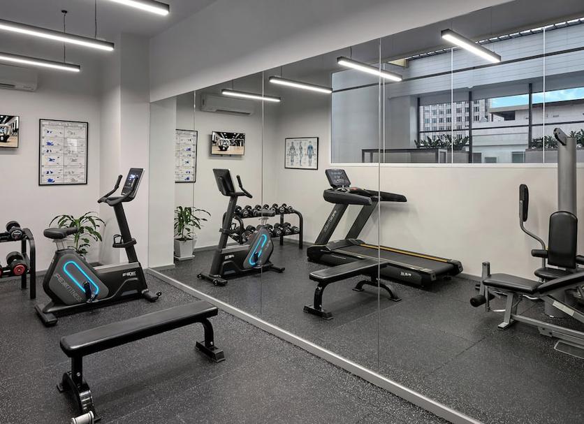 Fitnessbereich Foto