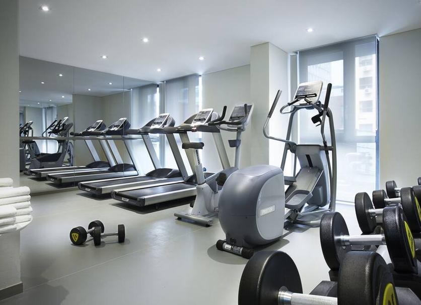 Fitnessbereich Foto