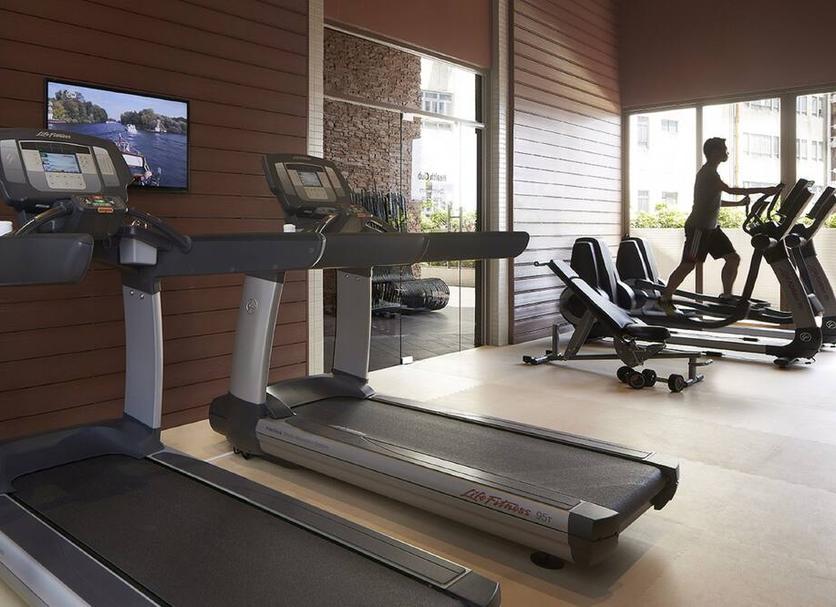 Fitnessbereich Foto