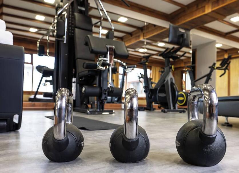 Fitnessbereich Foto