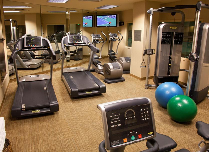 Fitnessbereich Foto
