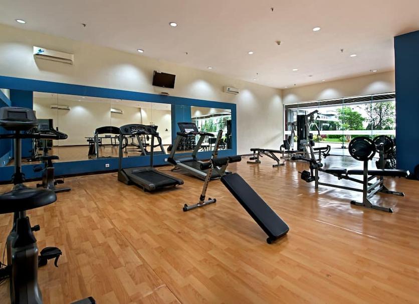 Fitnessbereich Foto