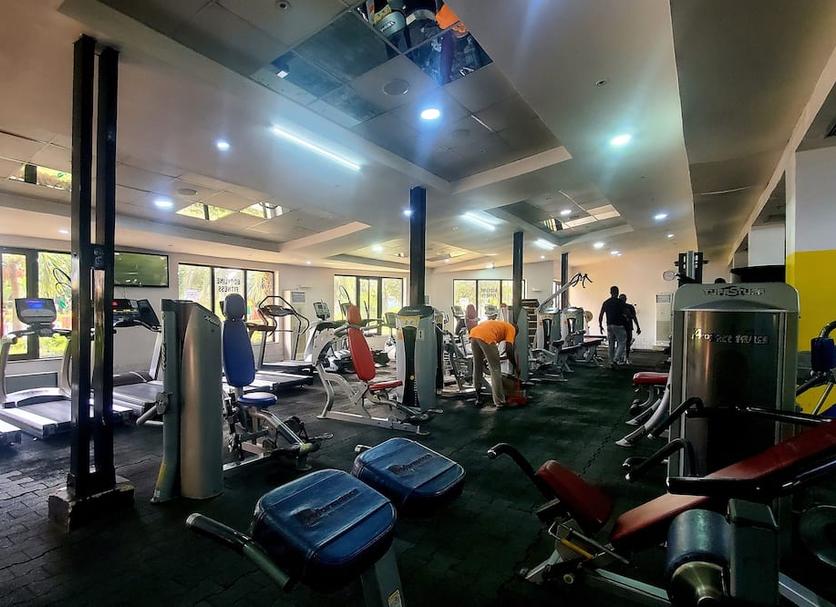 Fitnessbereich Foto