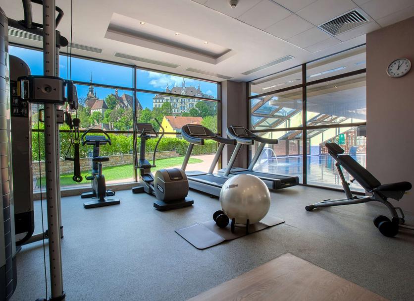 Fitnessbereich Foto