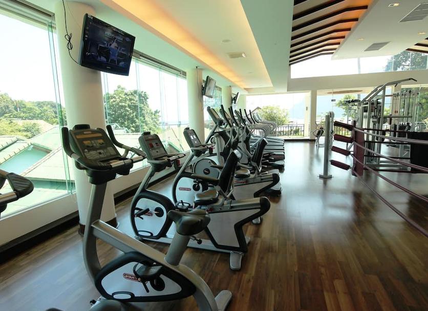 Fitnessbereich Foto