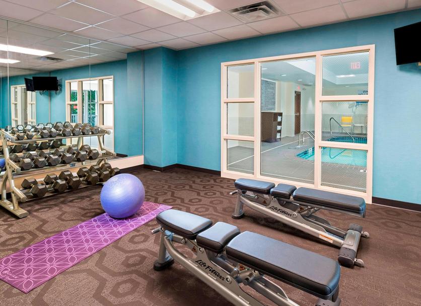 Fitnessbereich Foto