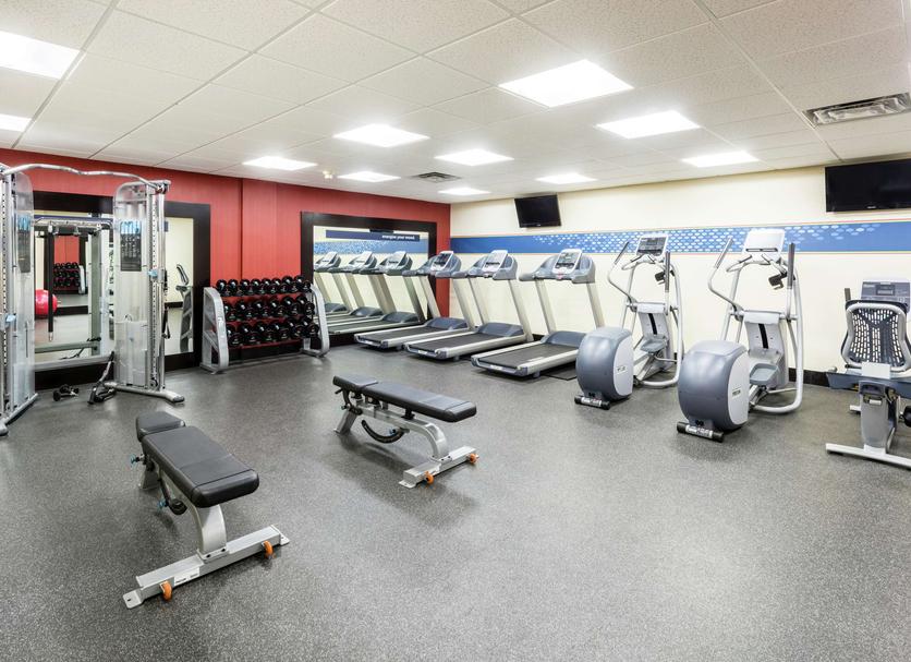 Fitnessbereich Foto