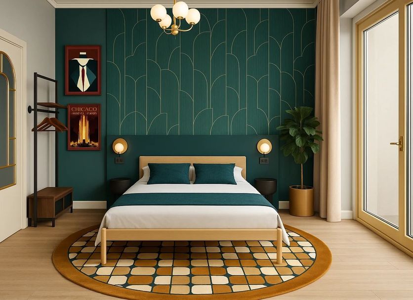 Schlafzimmer Foto