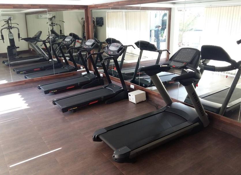 Fitnessbereich Foto