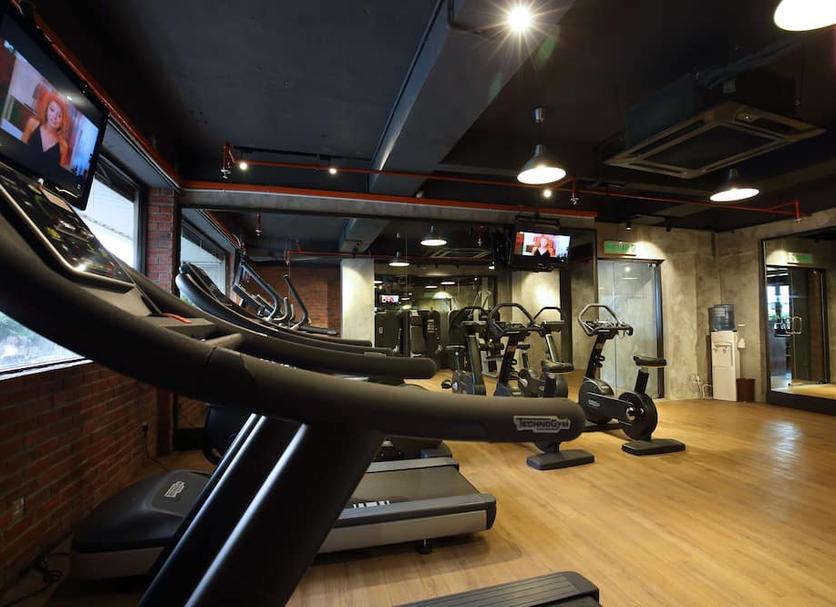 Fitnessbereich Foto