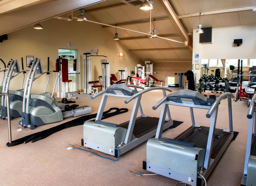 Fitnessbereich Foto