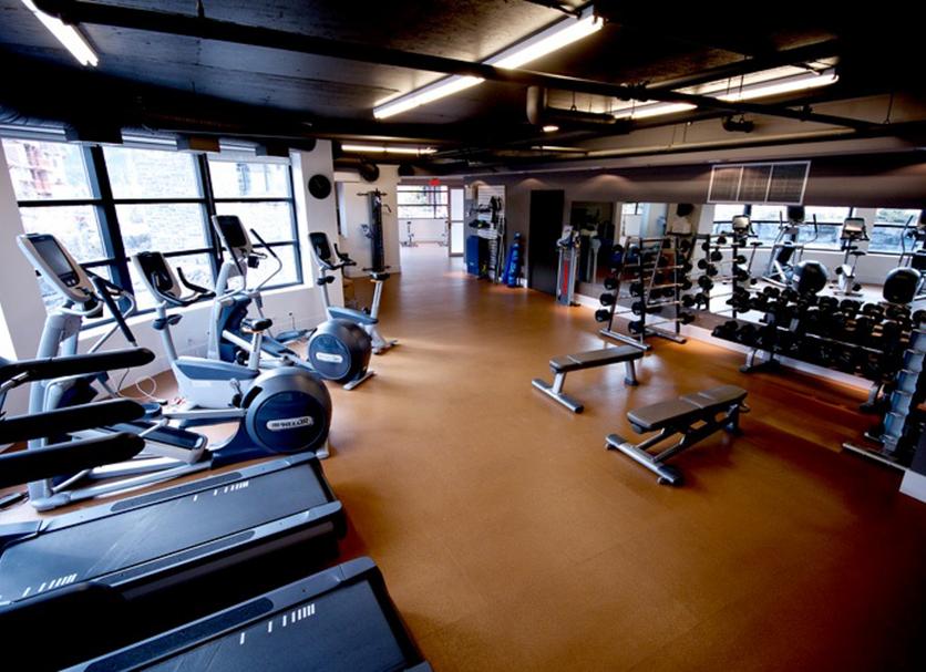 Fitnessbereich Foto