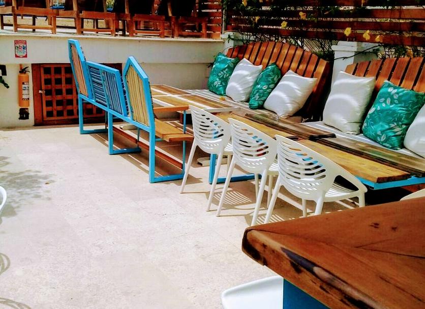 Dachterrasse Foto