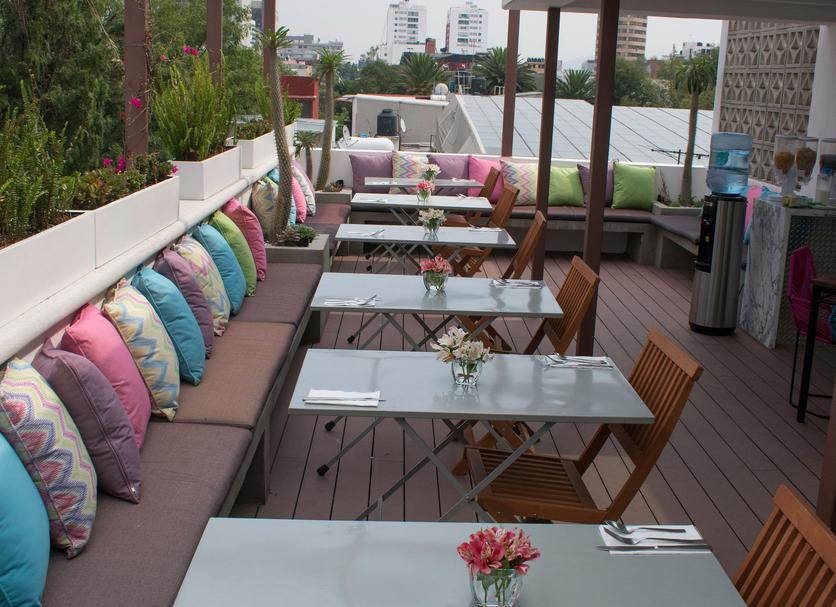 Dachterrasse Foto